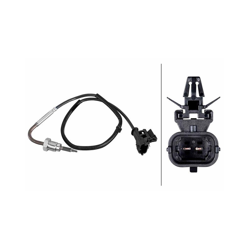 HELLA Sensor, Abgastemperatur 6PT 010 376-731 für OPEL VAUXHALL HITACHI