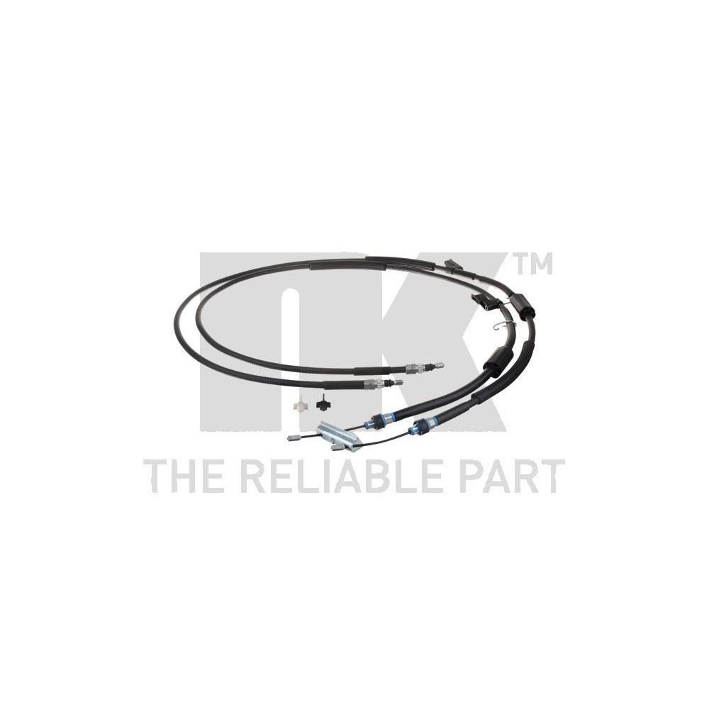 Seilzug, Feststellbremse NK 9025153 f&uuml;r FORD, links, rechts