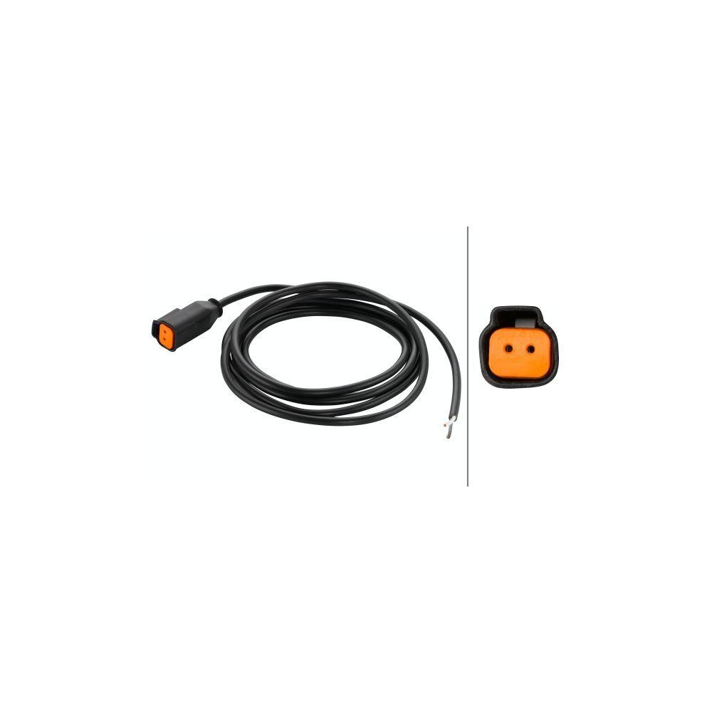 HELLA Kabelsatz, Arbeitsscheinwerfer 8KB 990 299-011 für SCANIA VAN HOOL FAUN