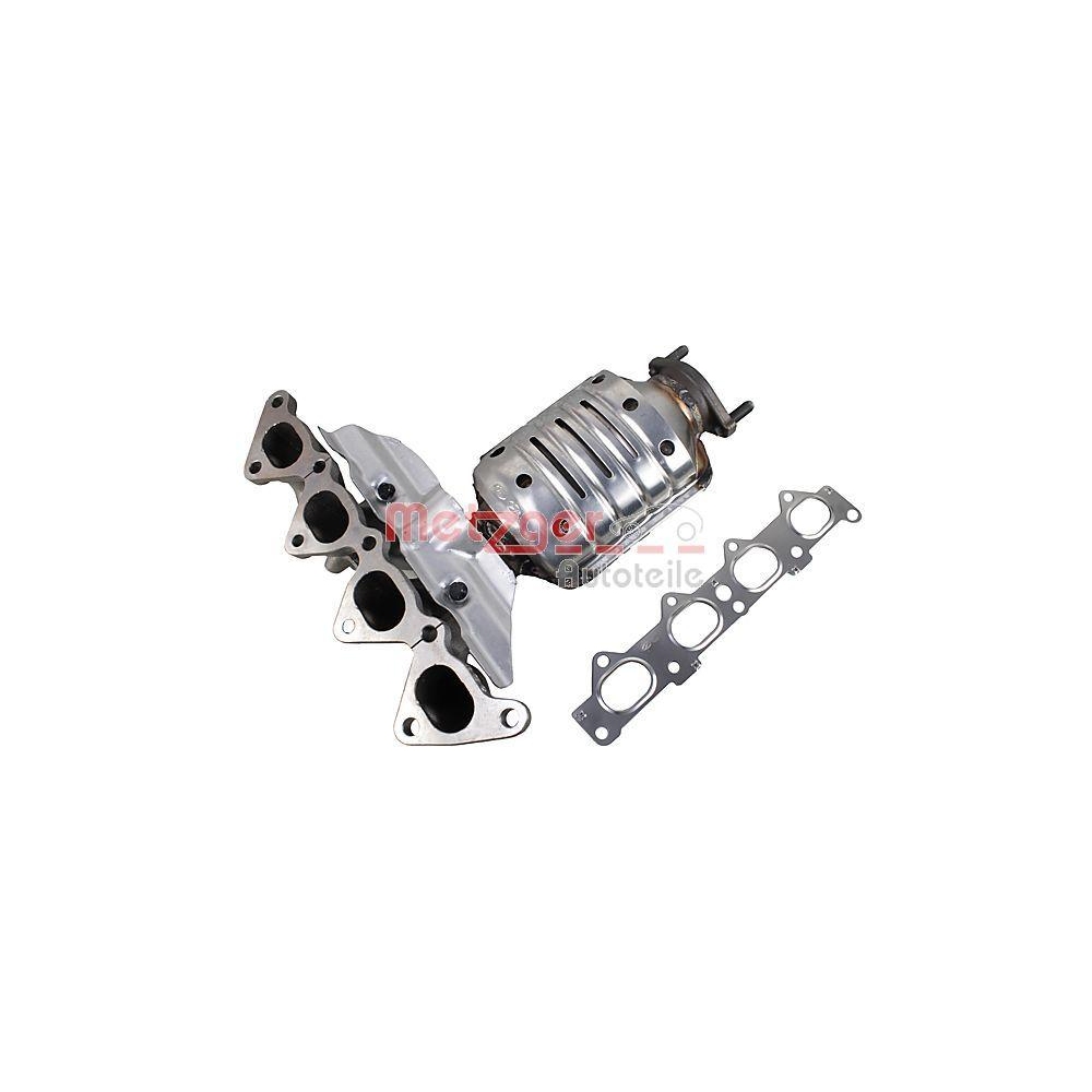 Krümmer, Abgasanlage METZGER 2101003 ORIGINAL ERSATZTEIL für HYUNDAI KIA