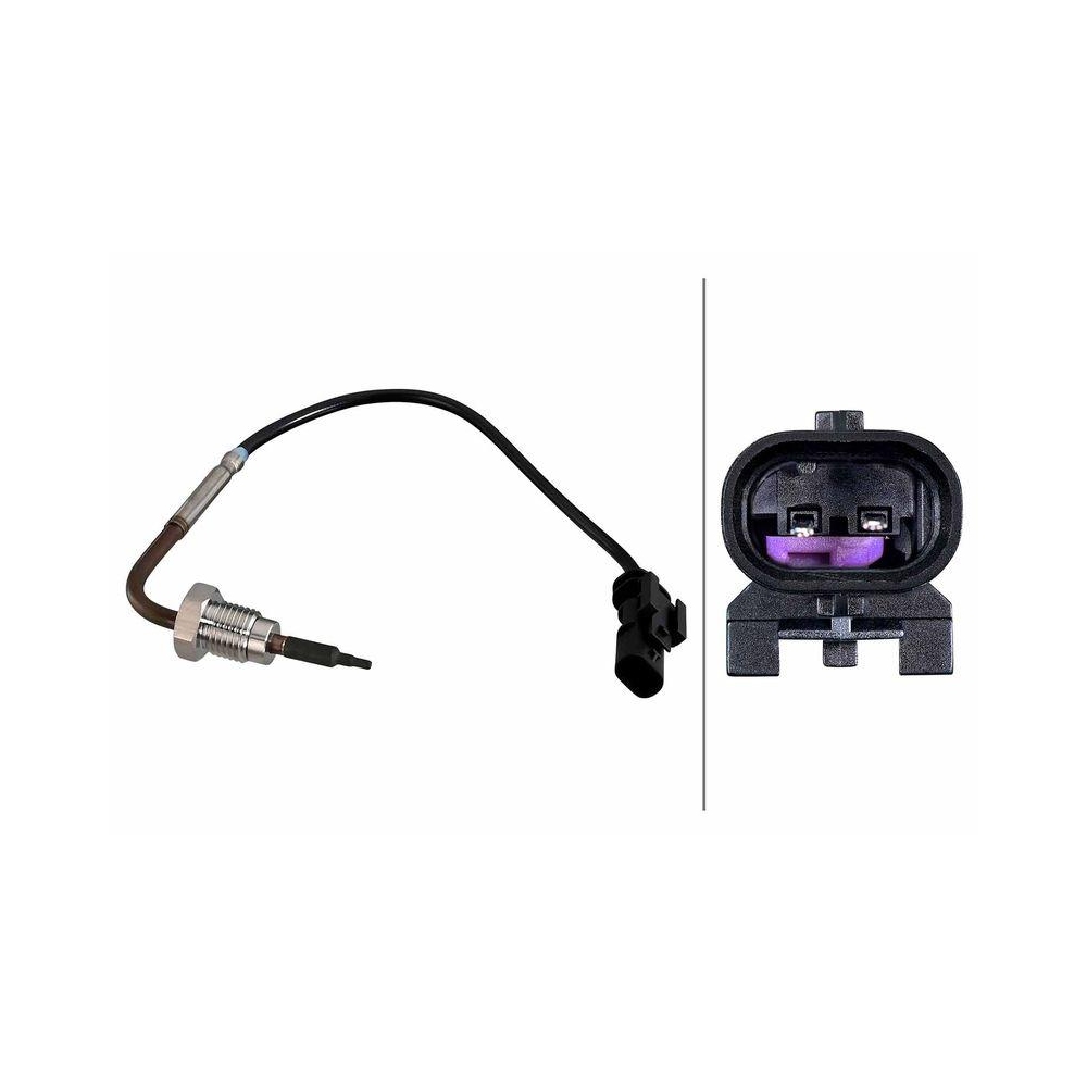 HELLA Sensor, Abgastemperatur 6PT 010 376-761 f&uuml;r ALFA ROMEO CHRYSLER FIAT JEEP