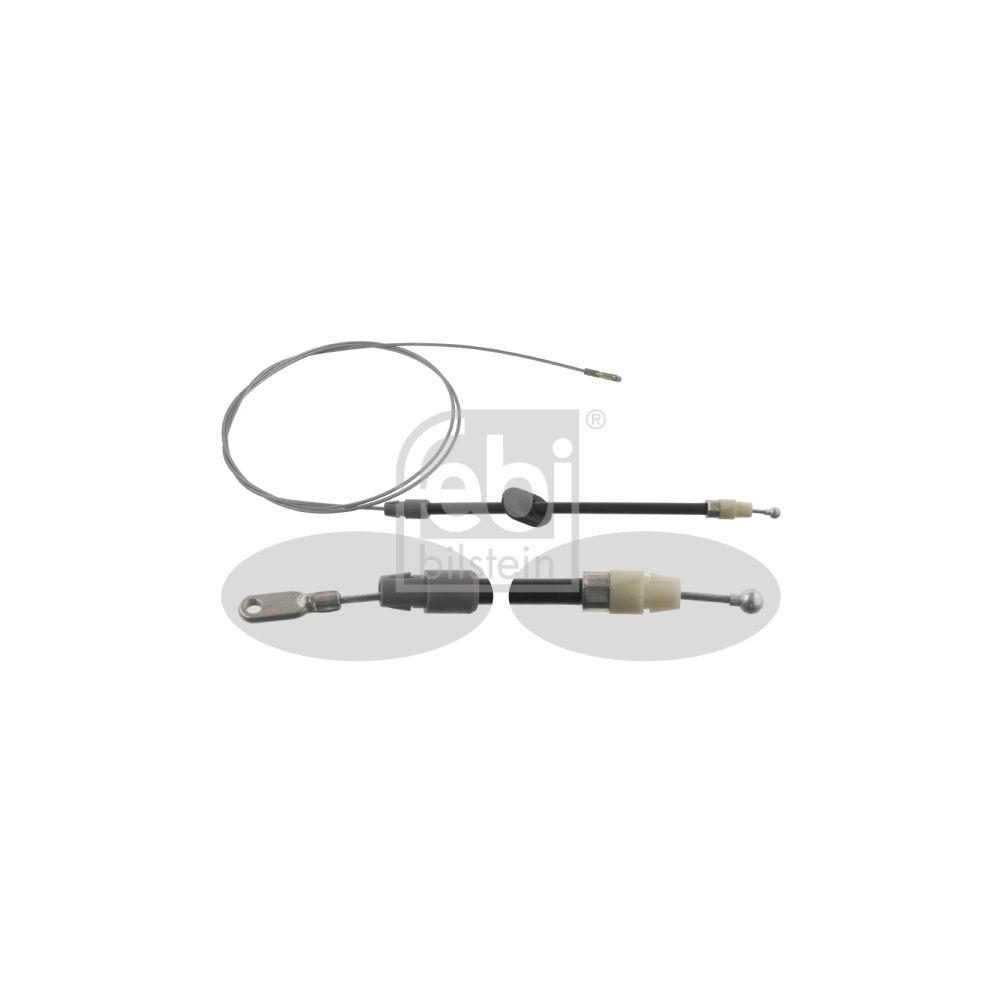 Seilzug, Feststellbremse FEBI BILSTEIN 26729 f&uuml;r CHRYSLER DODGE MERCEDES-BENZ VW