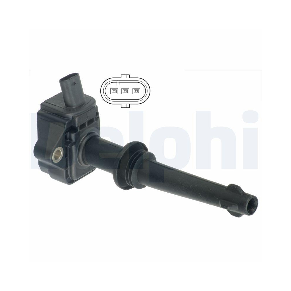 DELPHI GN10591-12B1 Z&uuml;ndspule f&uuml;r JAGUAR LAND ROVER