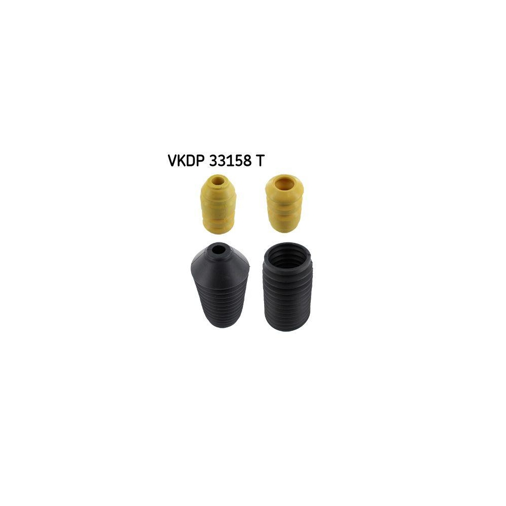 Staubschutzsatz, Sto&szlig;d&auml;mpfer SKF VKDP 33158 T f&uuml;r SEAT VW, Vorderachse
