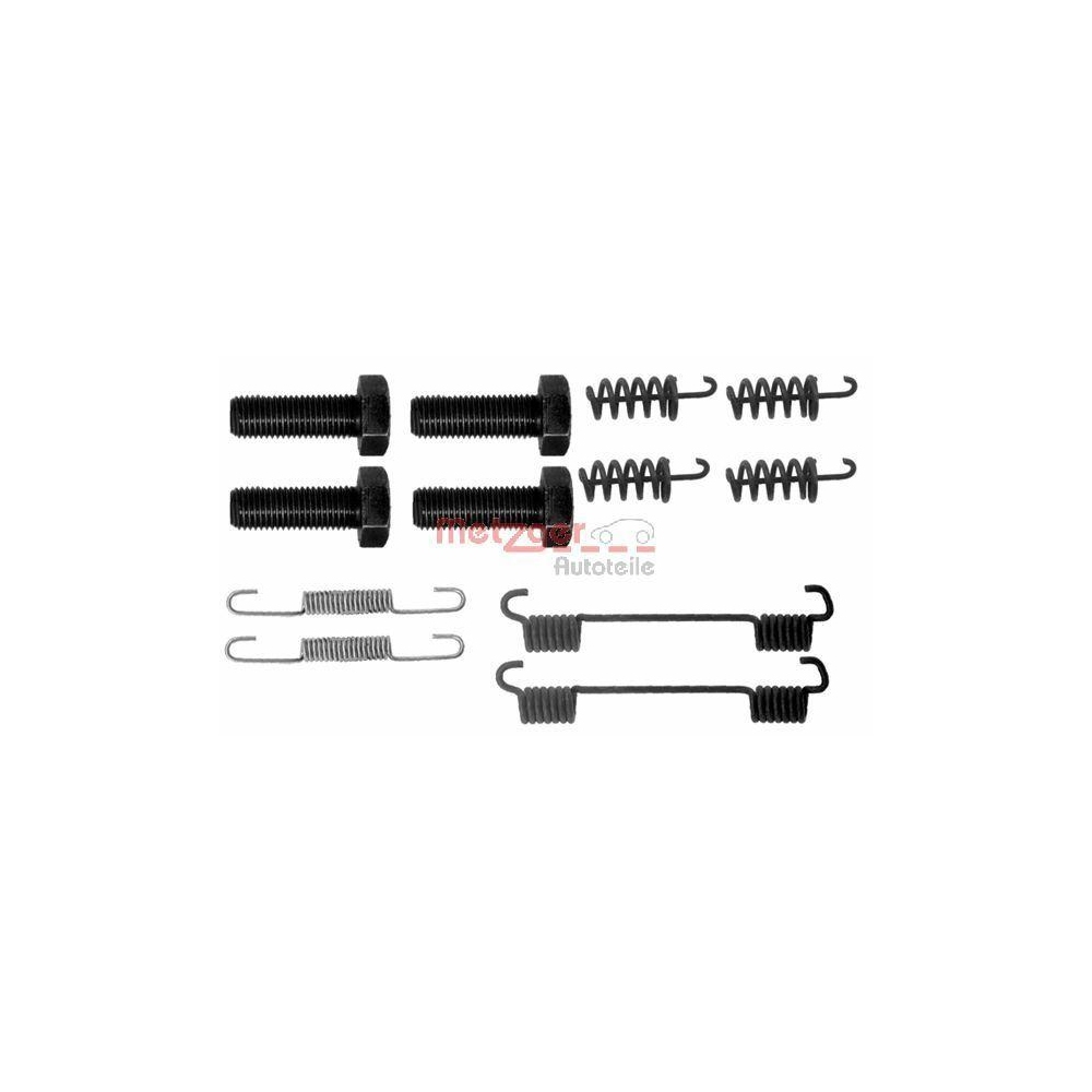 Zubeh&ouml;rsatz, Feststellbremsbacken METZGER 105-0865 f&uuml;r, Hinterachse