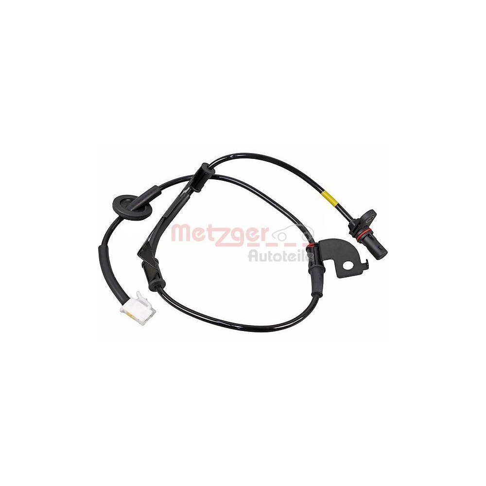 Sensor, Raddrehzahl METZGER 09001015 GREENPARTS f&uuml;r KIA, Hinterachse links
