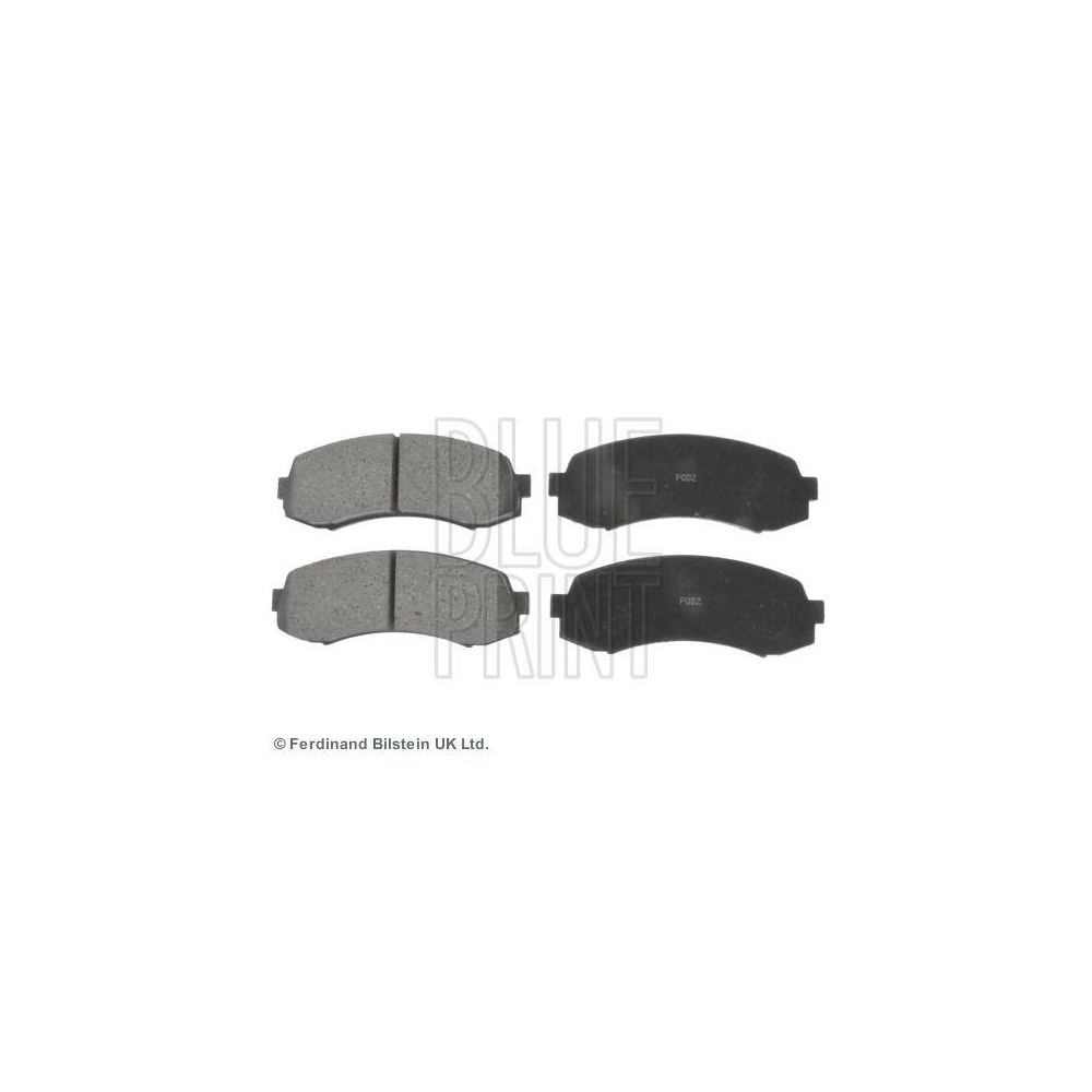Bremsbelagsatz, Scheibenbremse BLUE PRINT ADC44278 f&uuml;r MITSUBISHI, Vorderachse