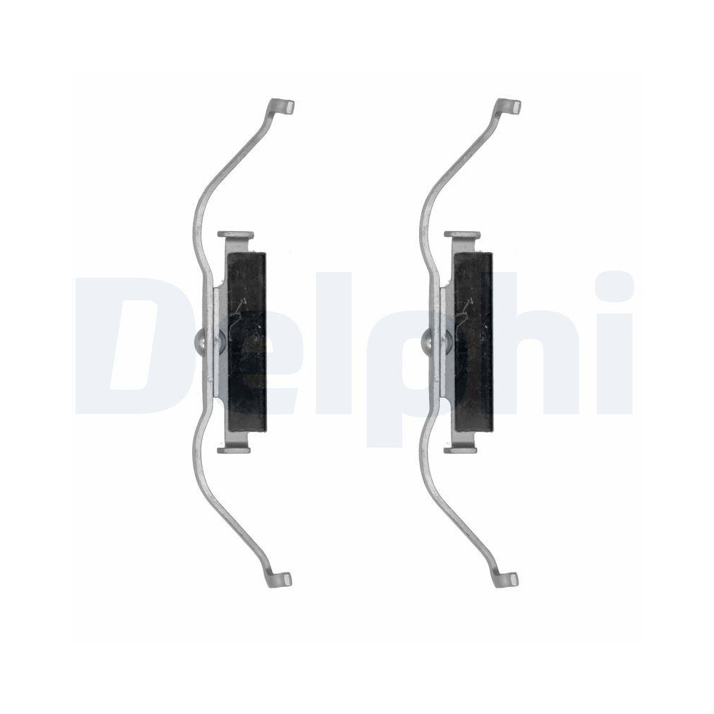 DELPHI LX0490 Zubeh&ouml;rsatz, Scheibenbremsbelag f&uuml;r VW, Vorderachse