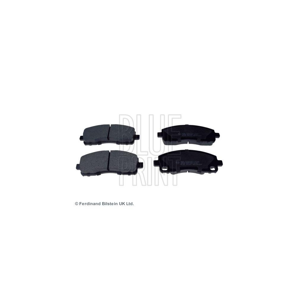 Bremsbelagsatz, Scheibenbremse BLUE PRINT ADC44280 f&uuml;r MITSUBISHI, Hinterachse