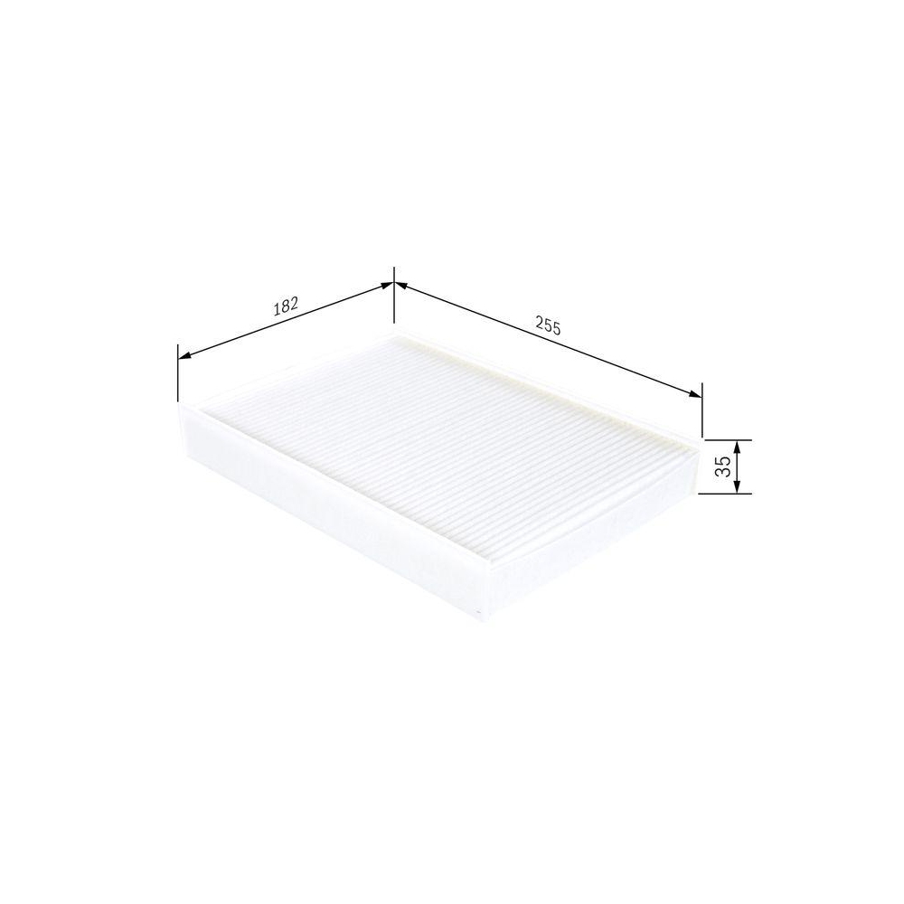 Filter, Innenraumluft BOSCH 1 987 432 272 f&uuml;r SEAT SKODA VW