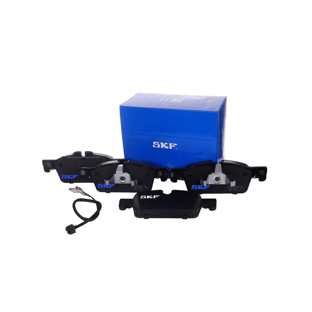 Bremsbelagsatz, Scheibenbremse SKF VKBP 80207 E f&uuml;r CITRO&Euml;N PEUGEOT, Vorderachse
