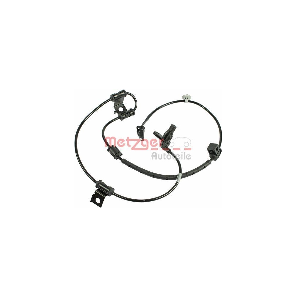 Sensor, Raddrehzahl METZGER 0900231 für KIA IKA, Vorderachse rechts