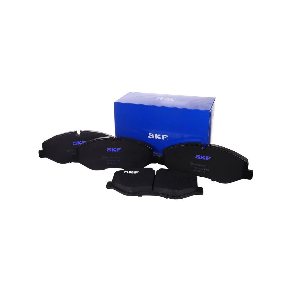 Bremsbelagsatz, Scheibenbremse SKF VKBP 80213 f&uuml;r MERCEDES-BENZ, Vorderachse