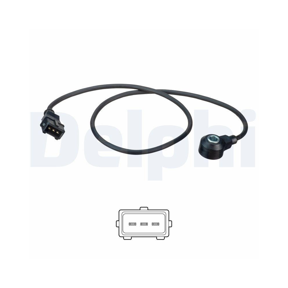 DELPHI AS10173 Klopfsensor f&uuml;r AUDI VW, beidseitig, rechts, vorne