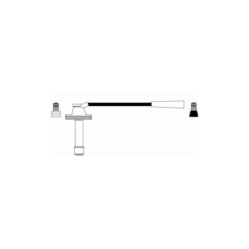 Z&uuml;ndleitung NGK 44007 f&uuml;r RENAULT VOLVO DACIA, zum Zylinder 4