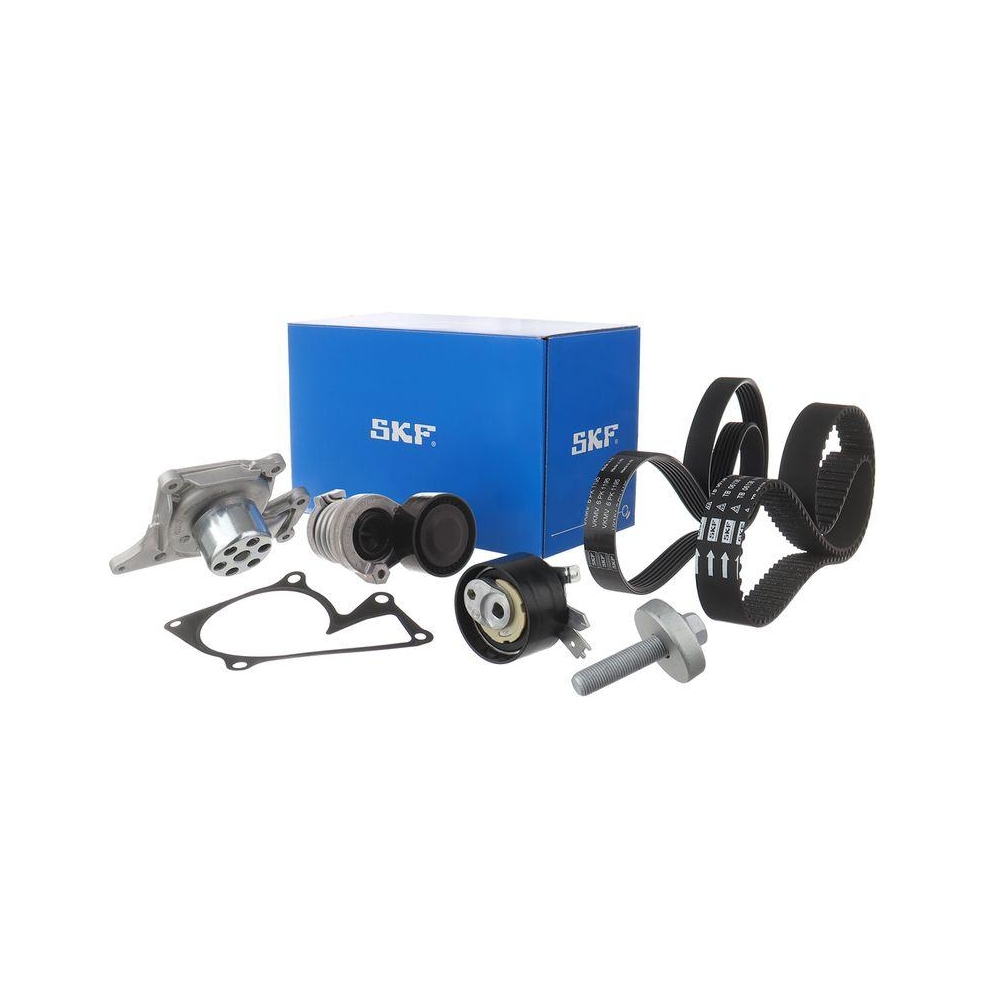 Wasserpumpe + Zahnriemensatz SKF VKMC 16001 f&uuml;r AUDI BMW FIAT LANCIA NISSAN