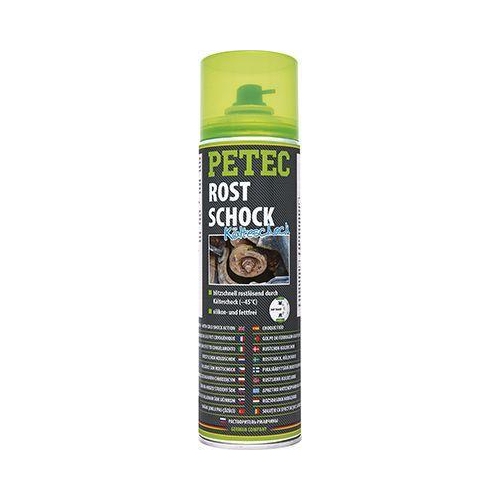 PETEC 2x 70150 Rostschock K&auml;lteschock 500 ml Spray Rostl&ouml;ser K&auml;lteschock