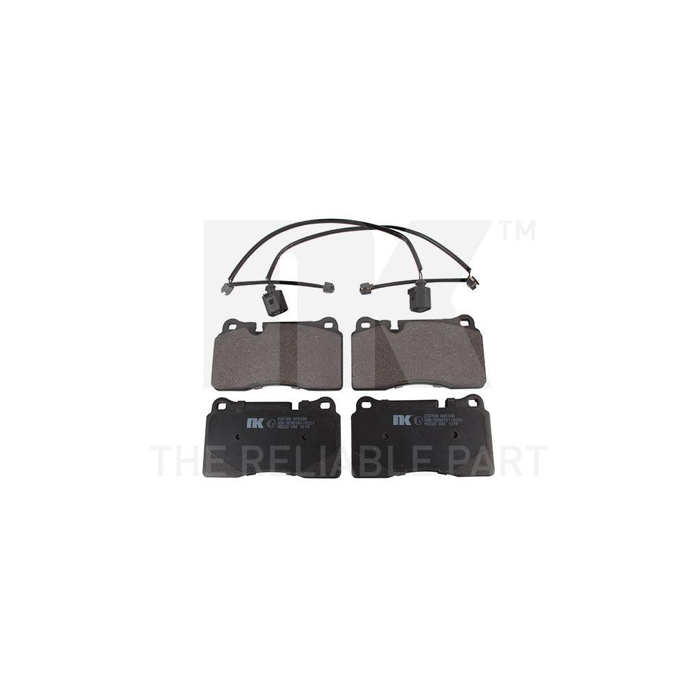 Bremsbelagsatz, Scheibenbremse NK 224788 f&uuml;r AUDI SEAT VW ASTON MARTIN