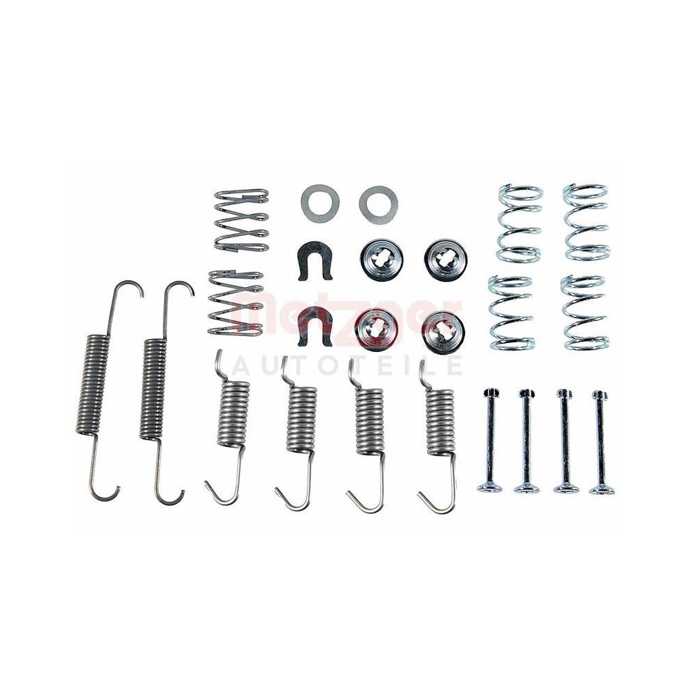 Zubeh&ouml;rsatz, Feststellbremsbacken METZGER 105-0871 f&uuml;r, Hinterachse