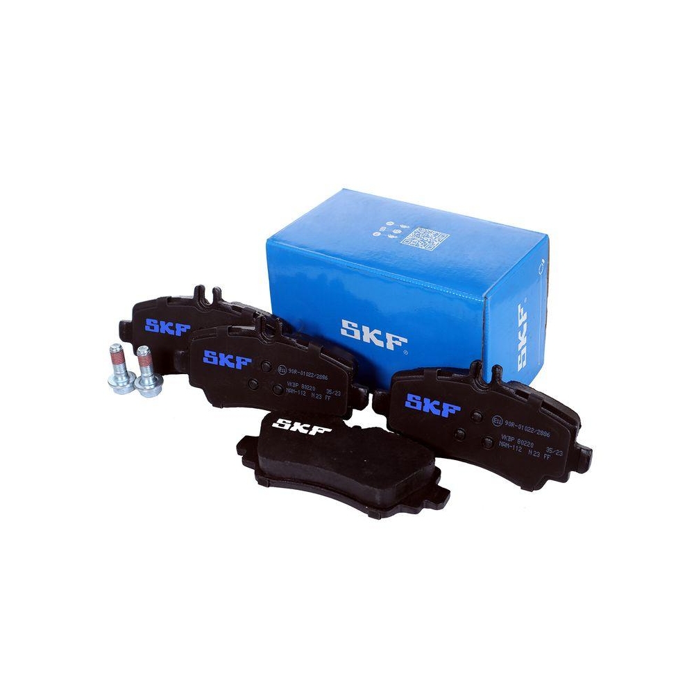 Bremsbelagsatz, Scheibenbremse SKF VKBP 80220 f&uuml;r MERCEDES-BENZ, Vorderachse
