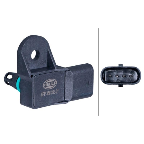 HELLA 6PP 358 393-211 Sensor, Ladedruck f&uuml;r CITRO&Euml;N PEUGEOT