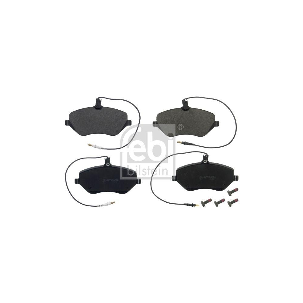 FEBI BILSTEIN Bremsbelagsatz, Scheibenbremse 16829 f&uuml;r CITRO&Euml;N PEUGEOT