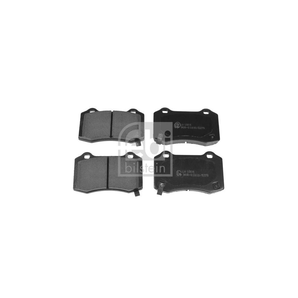 FEBI BILSTEIN Bremsbelagsatz, Scheibenbremse 116382 f&uuml;r CHRYSLER CHEVROLET JEEP