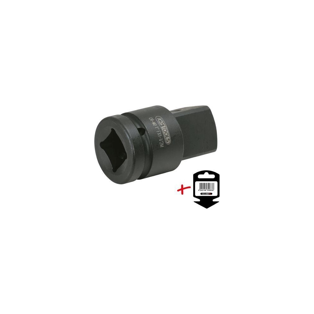 Vergr&ouml;&szlig;erungsadapter, Knarre KS TOOLS 515.1799-E f&uuml;r