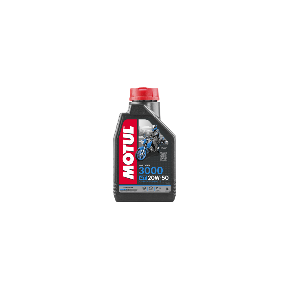 Motoröl MOTUL 107318 3000 20W-50 4T für