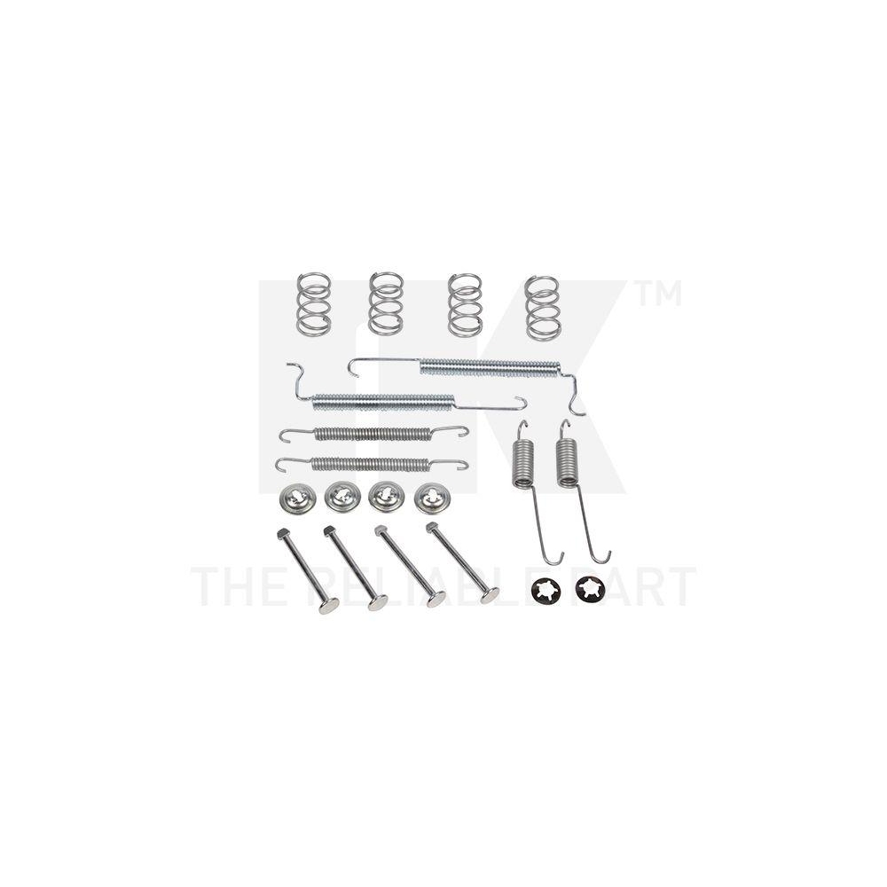 Zubeh&ouml;rsatz, Bremsbacken NK 7936744 f&uuml;r OPEL, Hinterachse