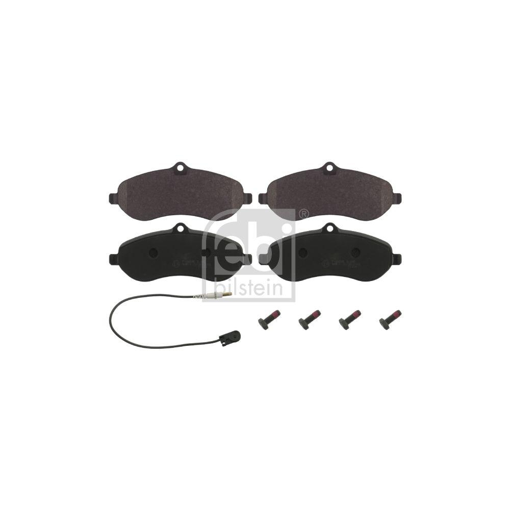 FEBI BILSTEIN Bremsbelagsatz, Scheibenbremse 16830 f&uuml;r CITRO&Euml;N FIAT PEUGEOT