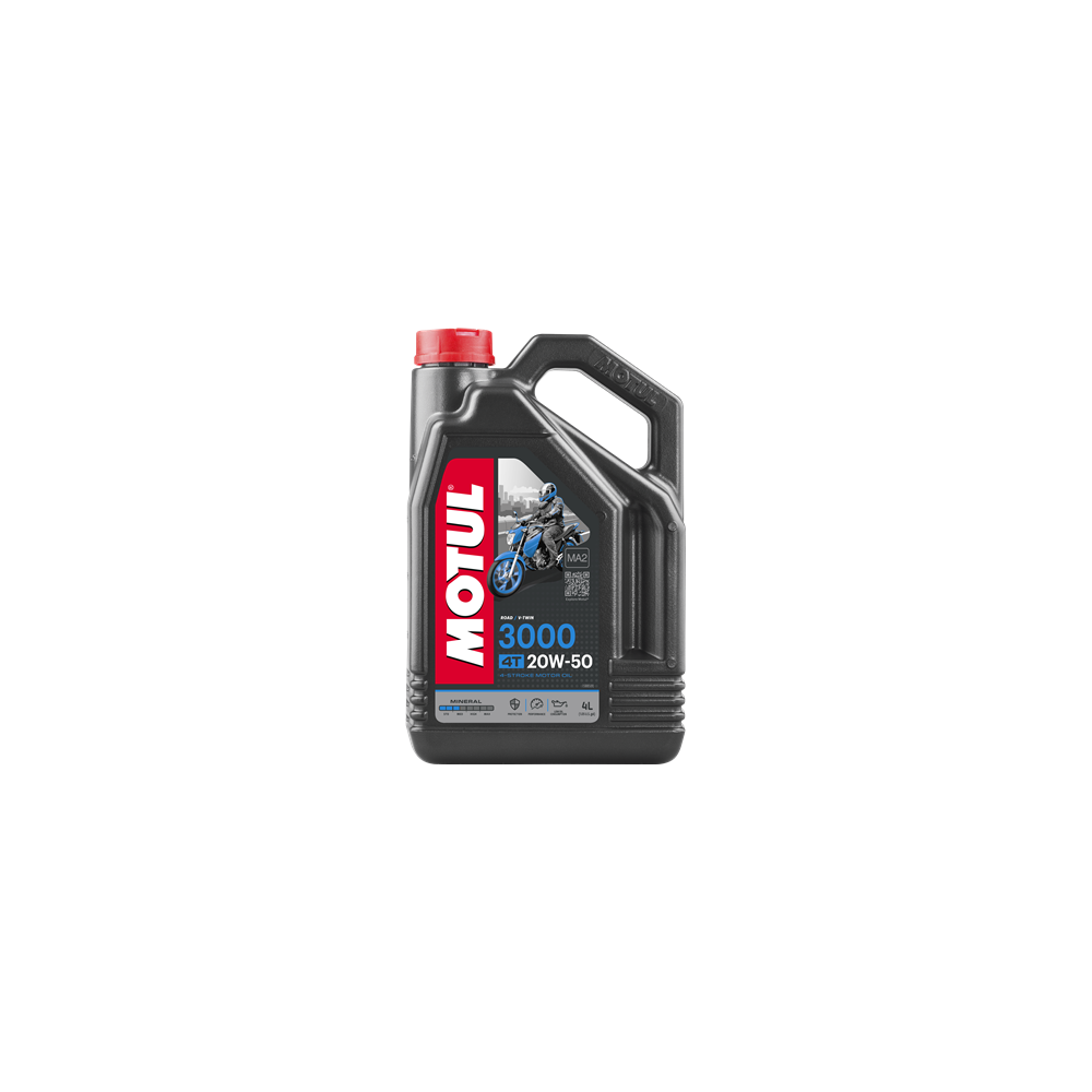 Motoröl MOTUL 107319 3000 20W-50 4T für
