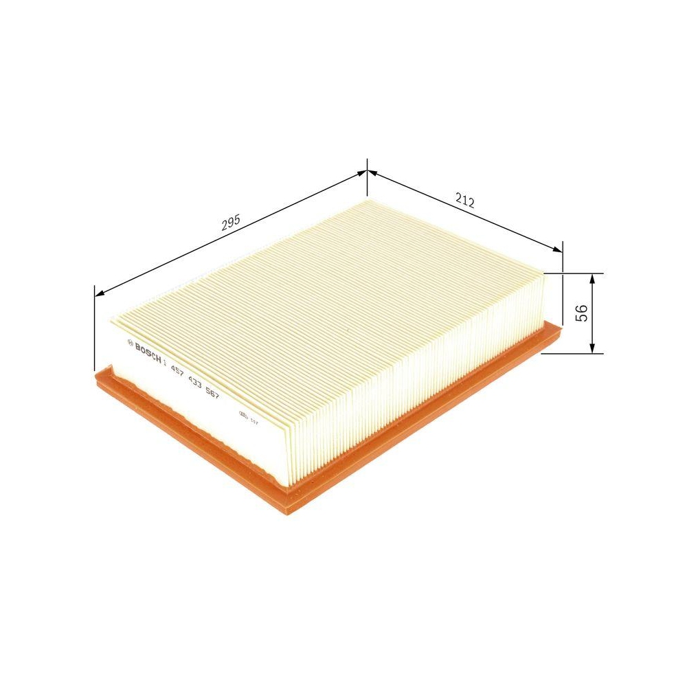 Filter, Innenraumluft BOSCH 1 457 433 567 für