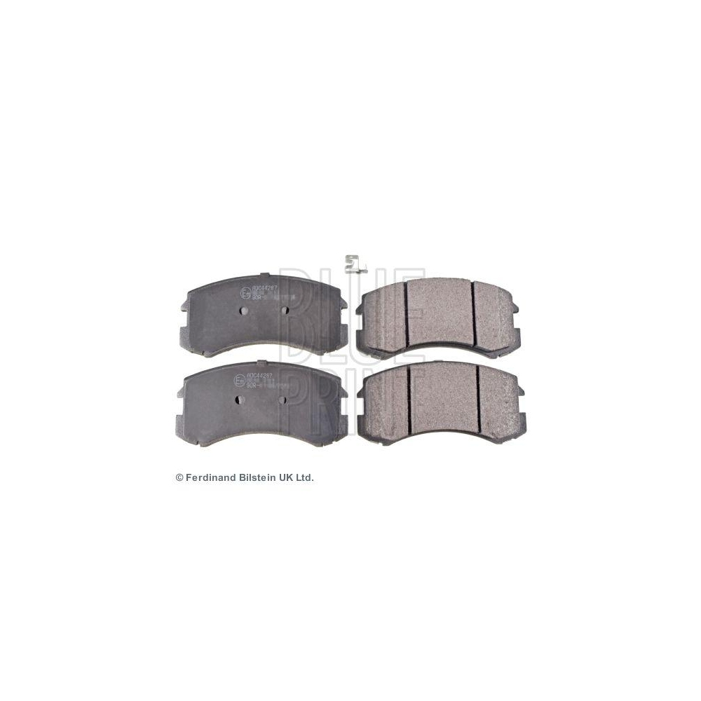 Bremsbelagsatz, Scheibenbremse BLUE PRINT ADC44287 f&uuml;r MITSUBISHI, Vorderachse