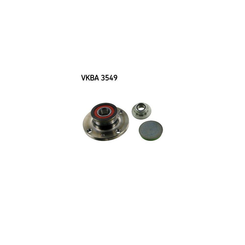 Radlagersatz SKF VKBA 3549 f&uuml;r AUDI, Hinterachse