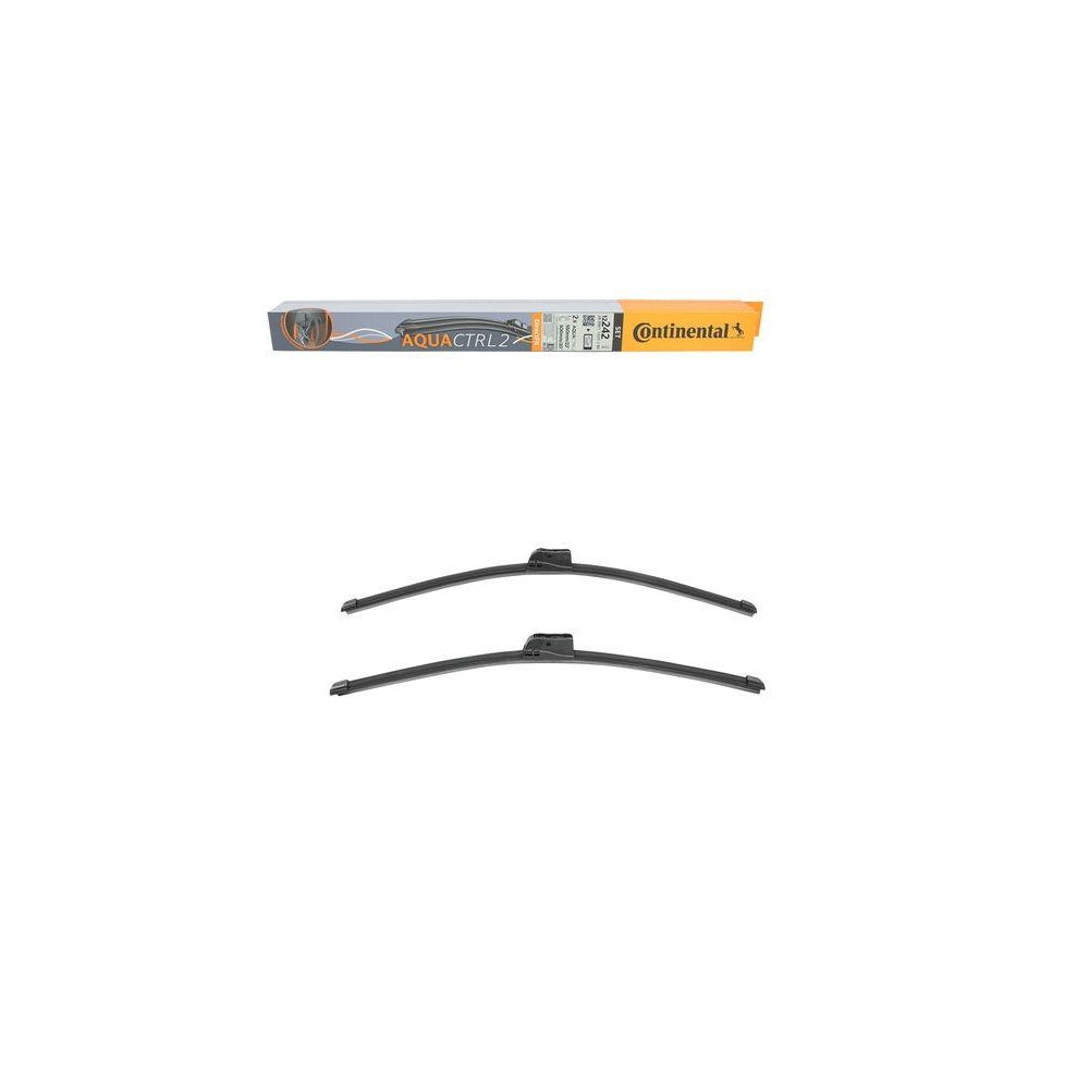 Wischblatt CONTINENTAL 2800011224280 AQUACTRL 2 SET für, vorne