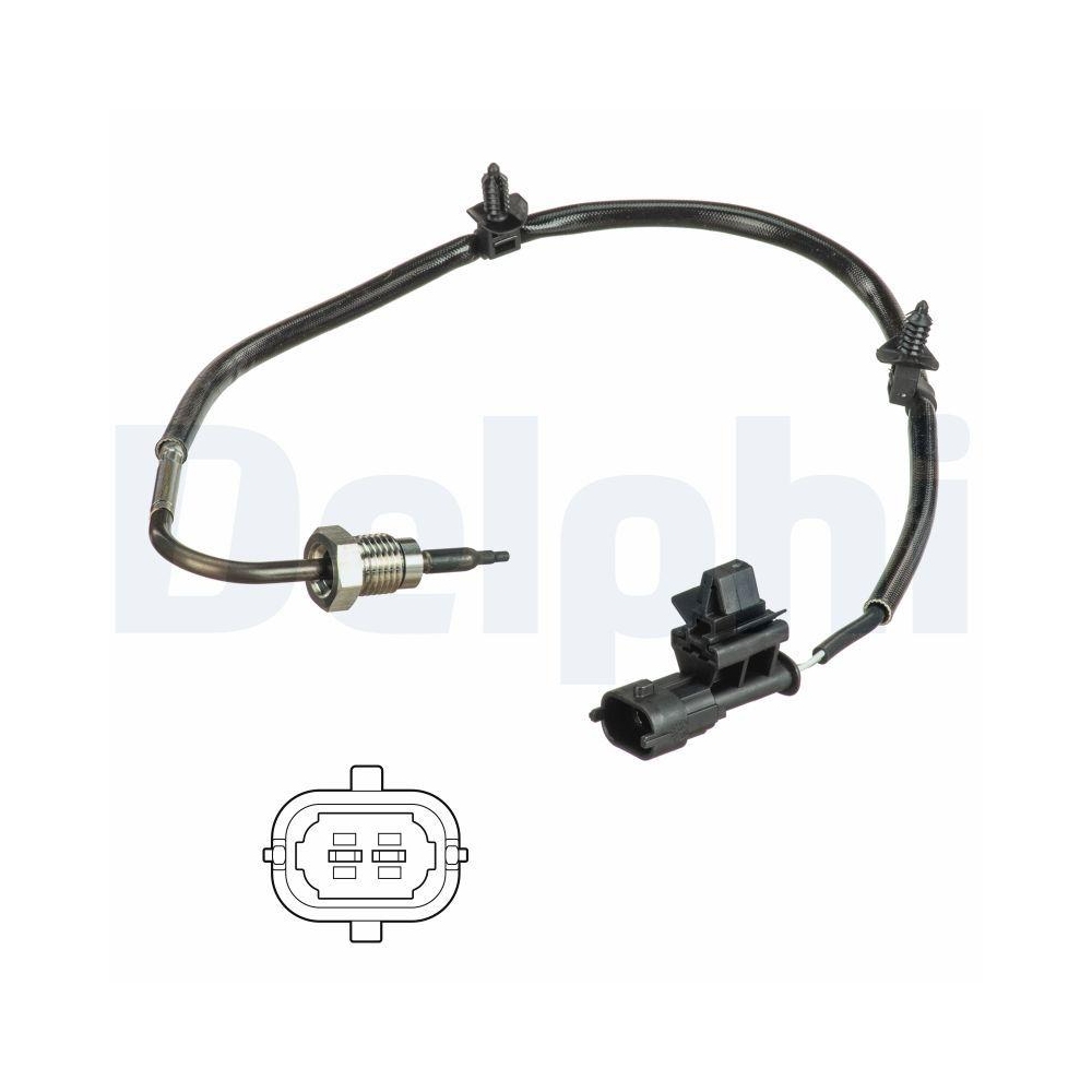 DELPHI TS30142 Sensor, Abgastemperatur f&uuml;r OPEL VAUXHALL