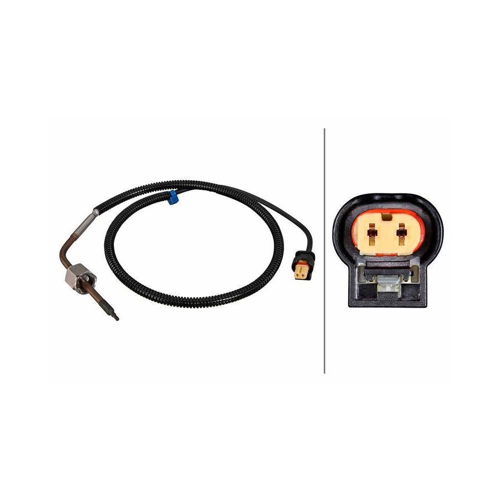 HELLA Sensor, Abgastemperatur 6PT 010 376-871 f&uuml;r DAIMLER MERCEDES-BENZ
