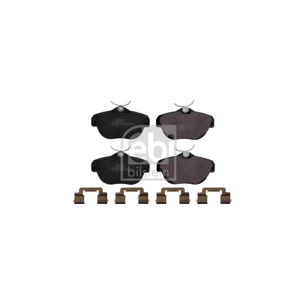 FEBI BILSTEIN Bremsbelagsatz, Scheibenbremse 16835 f&uuml;r CITRO&Euml;N, Hinterachse