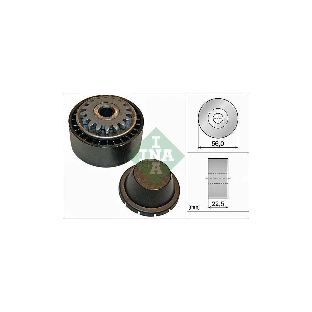 Spannrolle, Keilrippenriemen INA 531 0854 10 f&uuml;r RENAULT