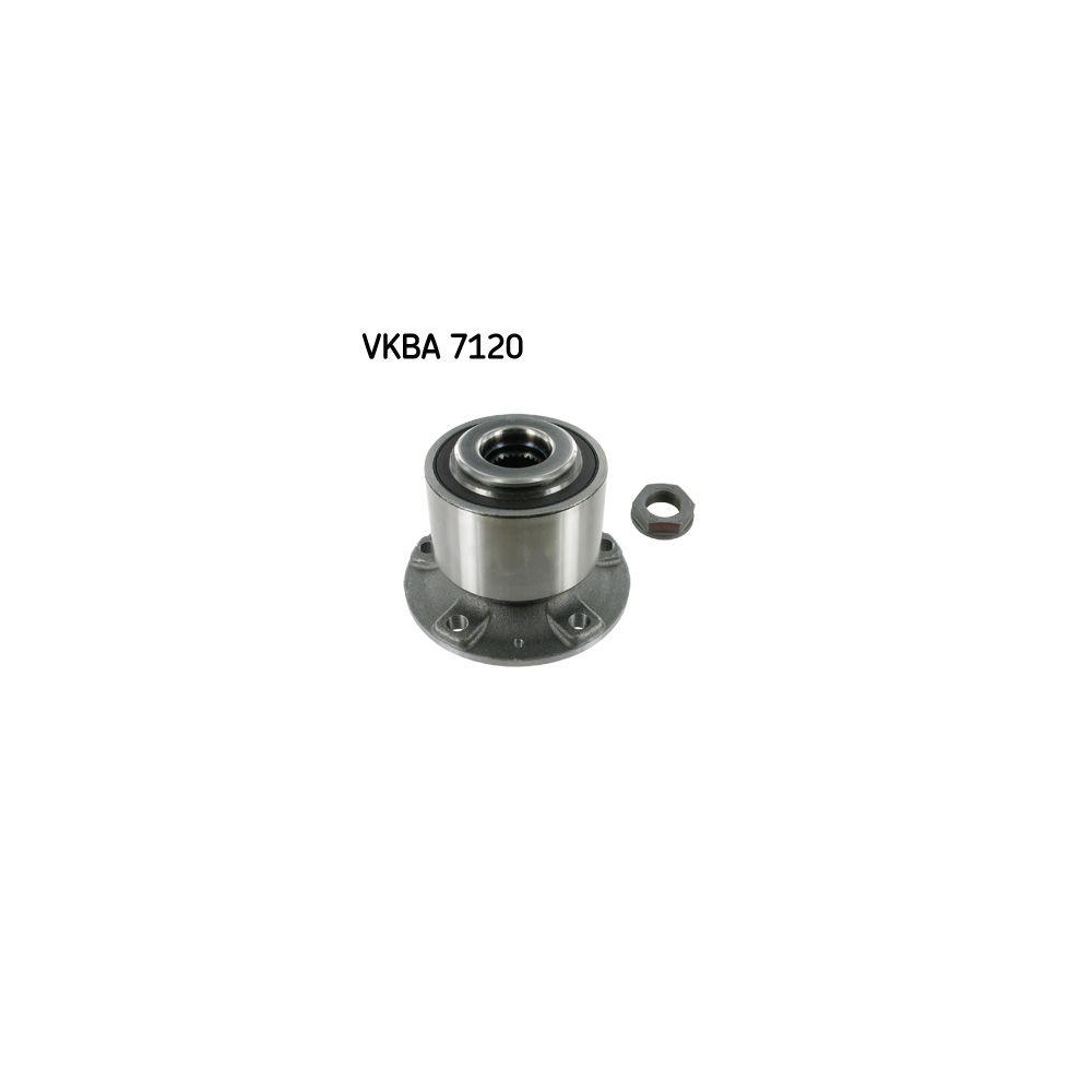 Radlagersatz SKF VKBA 7120 für CITROËN OPEL PEUGEOT VW, Hinterachse