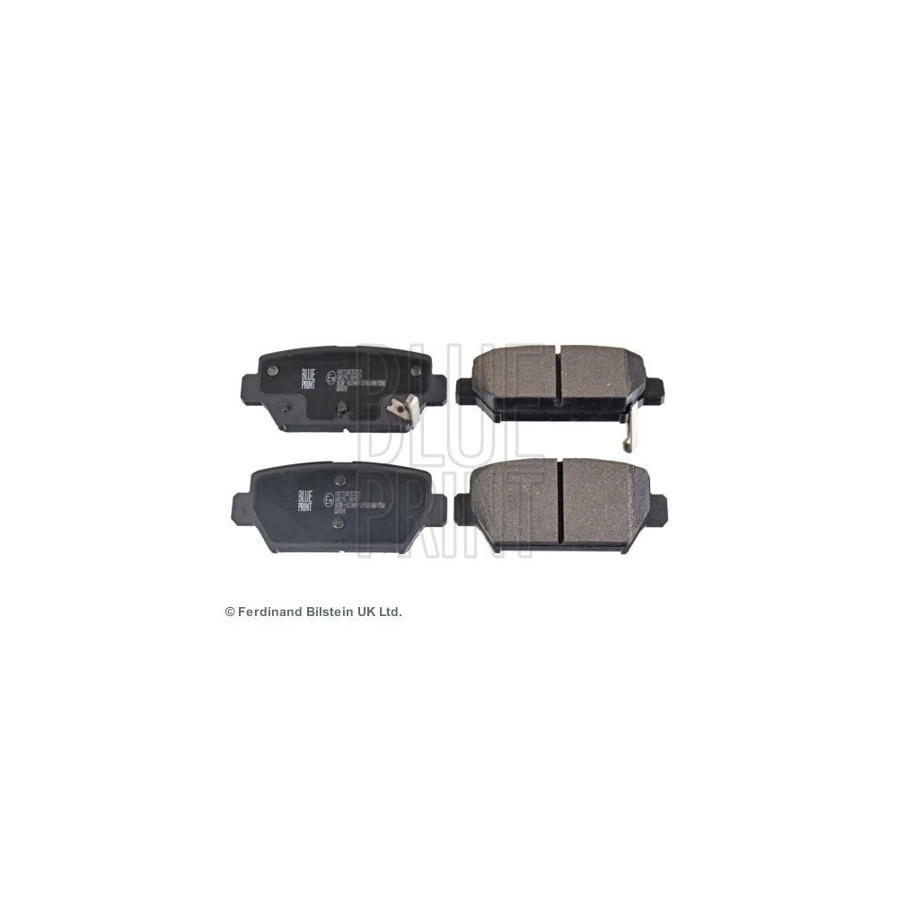 Bremsbelagsatz, Scheibenbremse BLUE PRINT ADC44289 f&uuml;r MITSUBISHI, Hinterachse