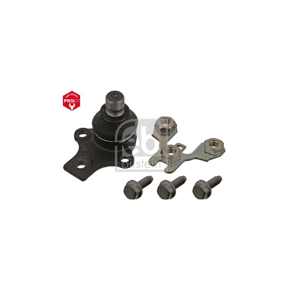 FEBI BILSTEIN Trag-/F&uuml;hrungsgelenk 01158 ProKit f&uuml;r VW, Vorderachse links, unten