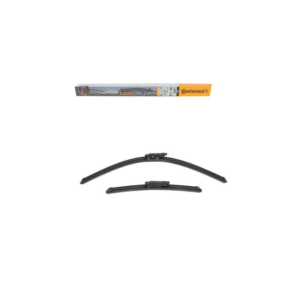 Wischblatt CONTINENTAL 2800011236280 AQUACTRL 2 SET für, vorne