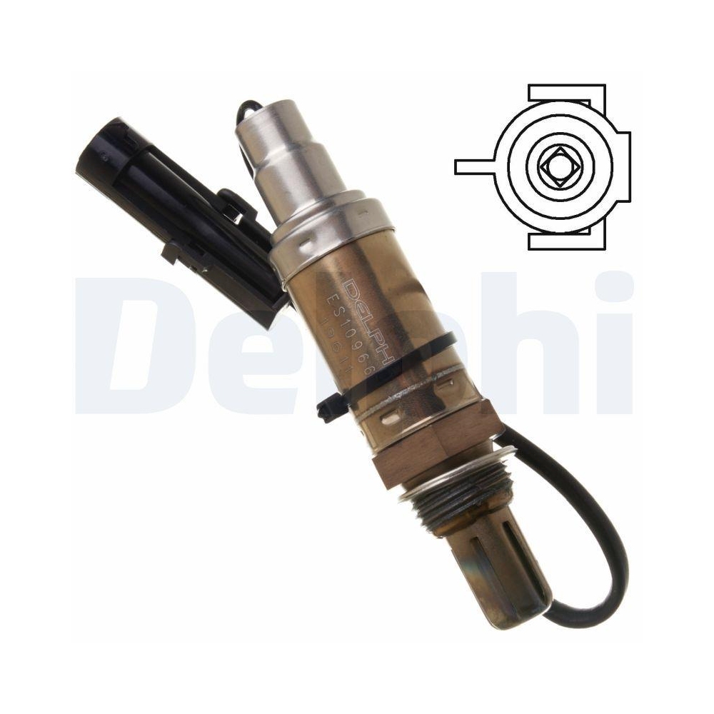 DELPHI ES10966-12B1 Lambdasonde für ISUZU OPEL SUBARU SUZUKI VAUXHALL DAEWOO