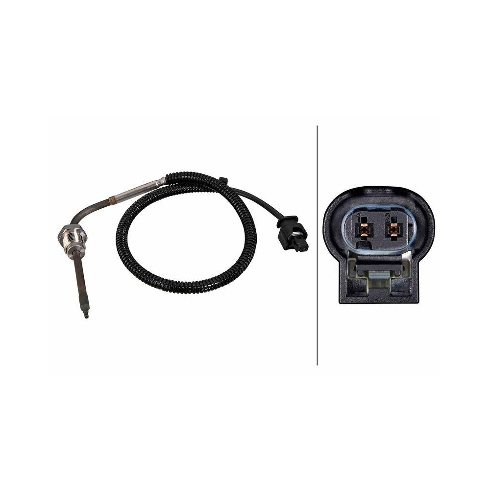 HELLA Sensor, Abgastemperatur 6PT 010 376-891 f&uuml;r MERCEDES-BENZ SMART