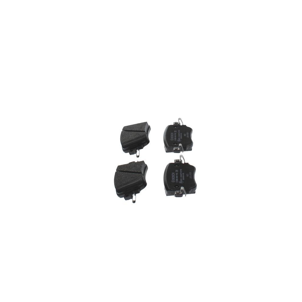 Bremsbelagsatz, Scheibenbremse BOSCH 0 986 494 743 f&uuml;r AUDI SEAT SKODA VW
