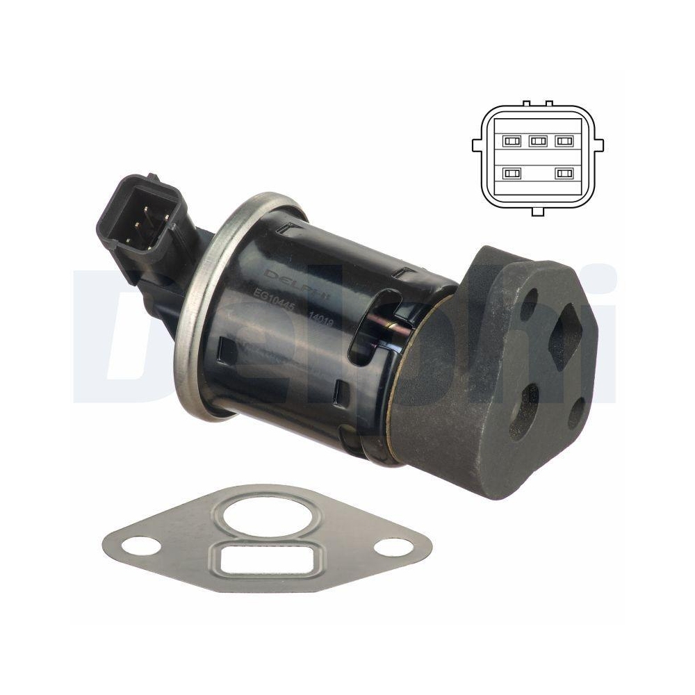 DELPHI EG10445-12B1 AGR-Ventil für CHEVROLET DAEWOO