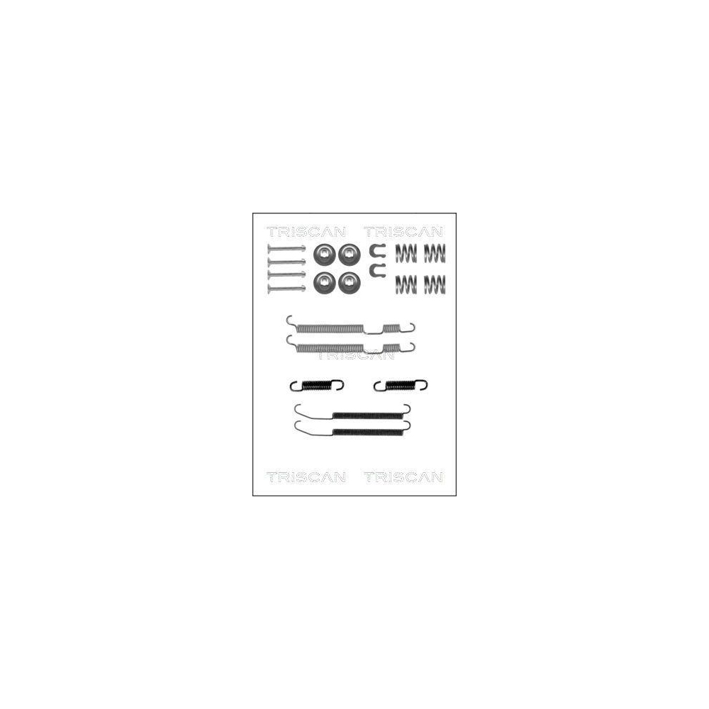 Zubeh&ouml;rsatz, Bremsbacken TRISCAN 8105 422579 f&uuml;r, Hinterachse