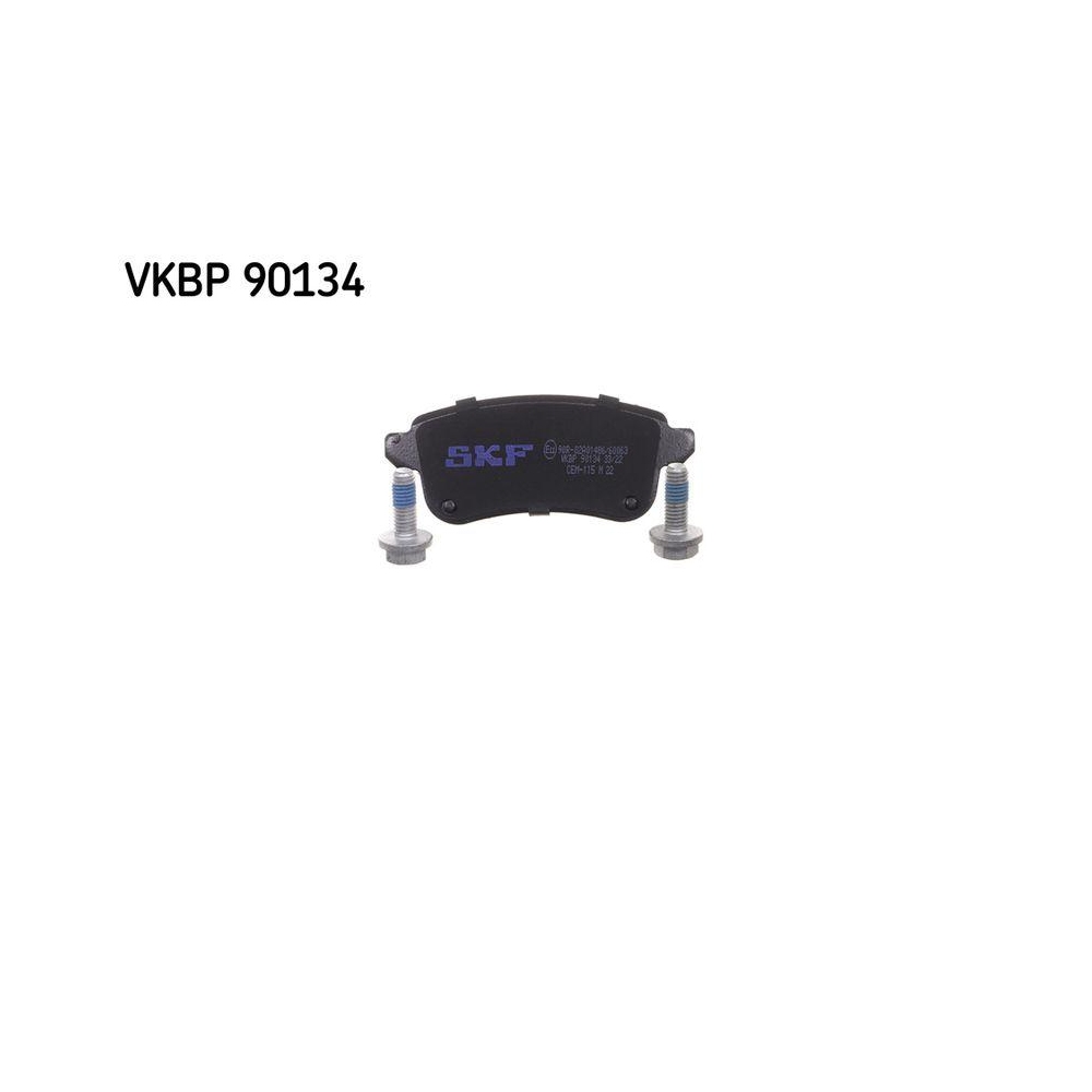 Bremsbelagsatz, Scheibenbremse SKF VKBP 90134 f&uuml;r RENAULT, Hinterachse